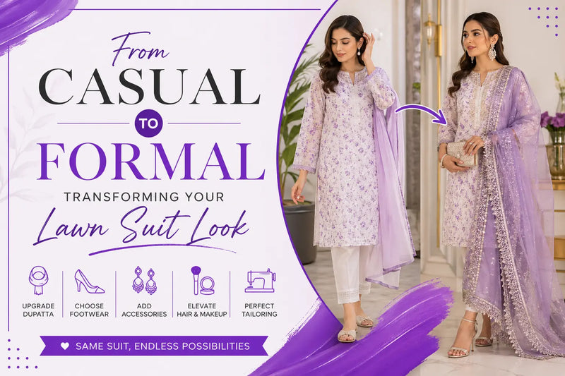 From Casual to Formal: Transforming Your Lawn Suit Look