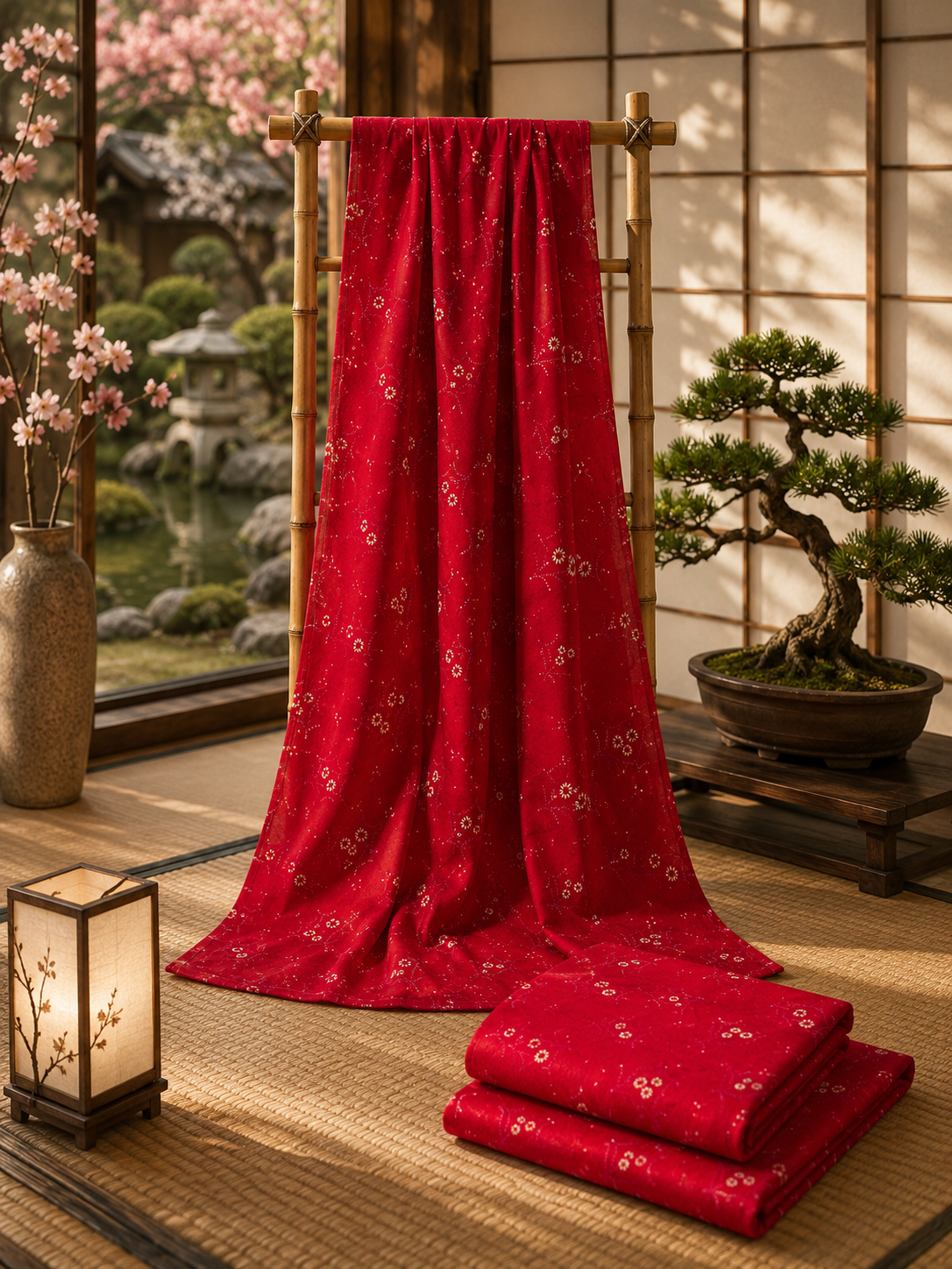 Ruby Blossom 2 Piece Unstitched Lawn Suit