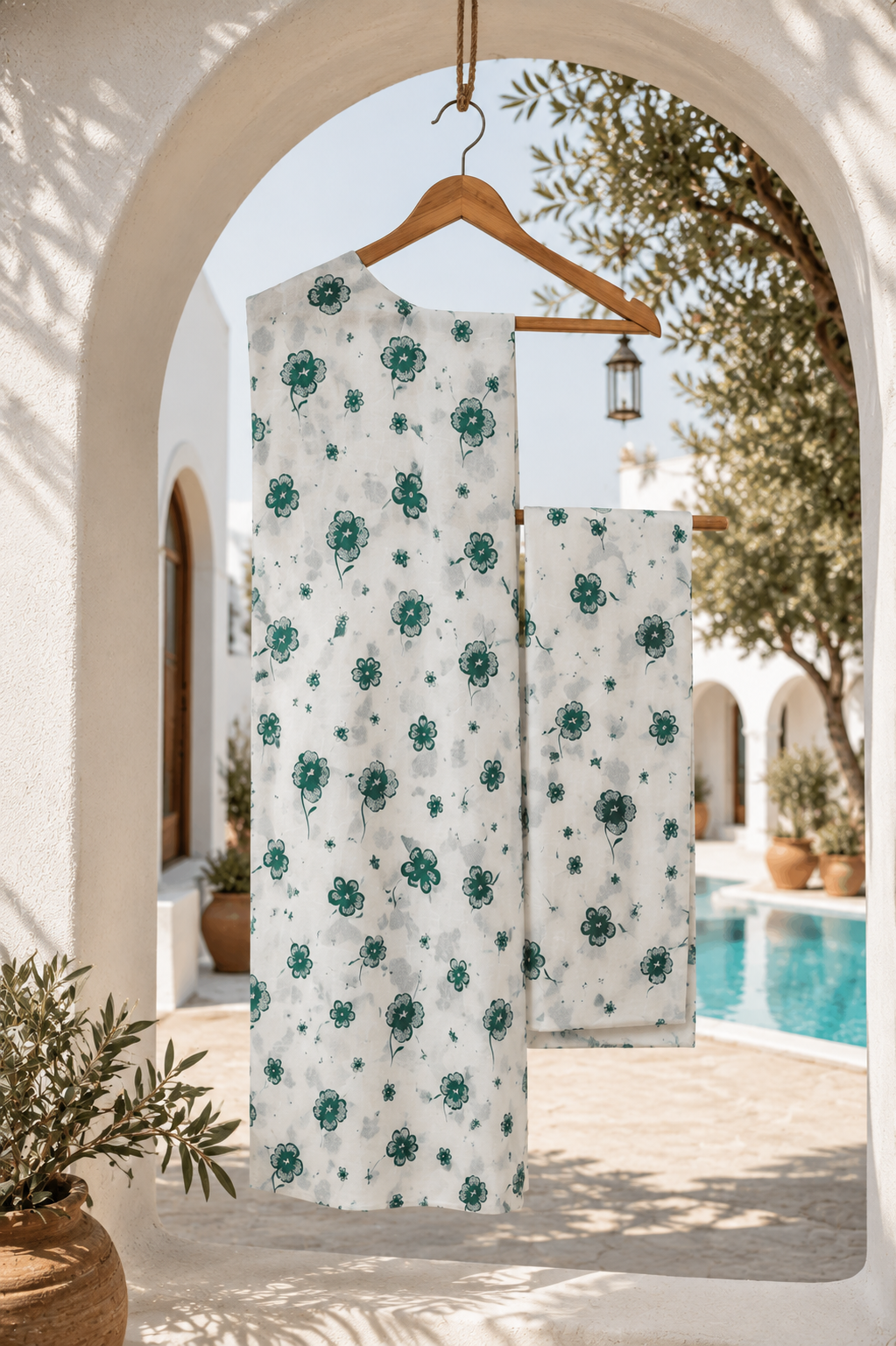 Premium Bloom Printed Unstitched 2 Piece Lawn Suit