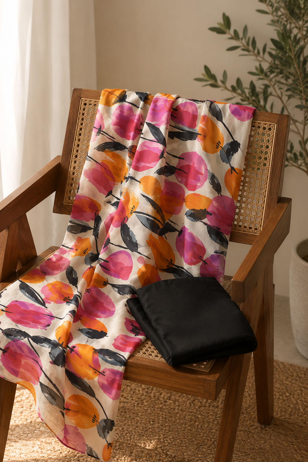 Multicolor Printed 2 Piece Lawn Suit