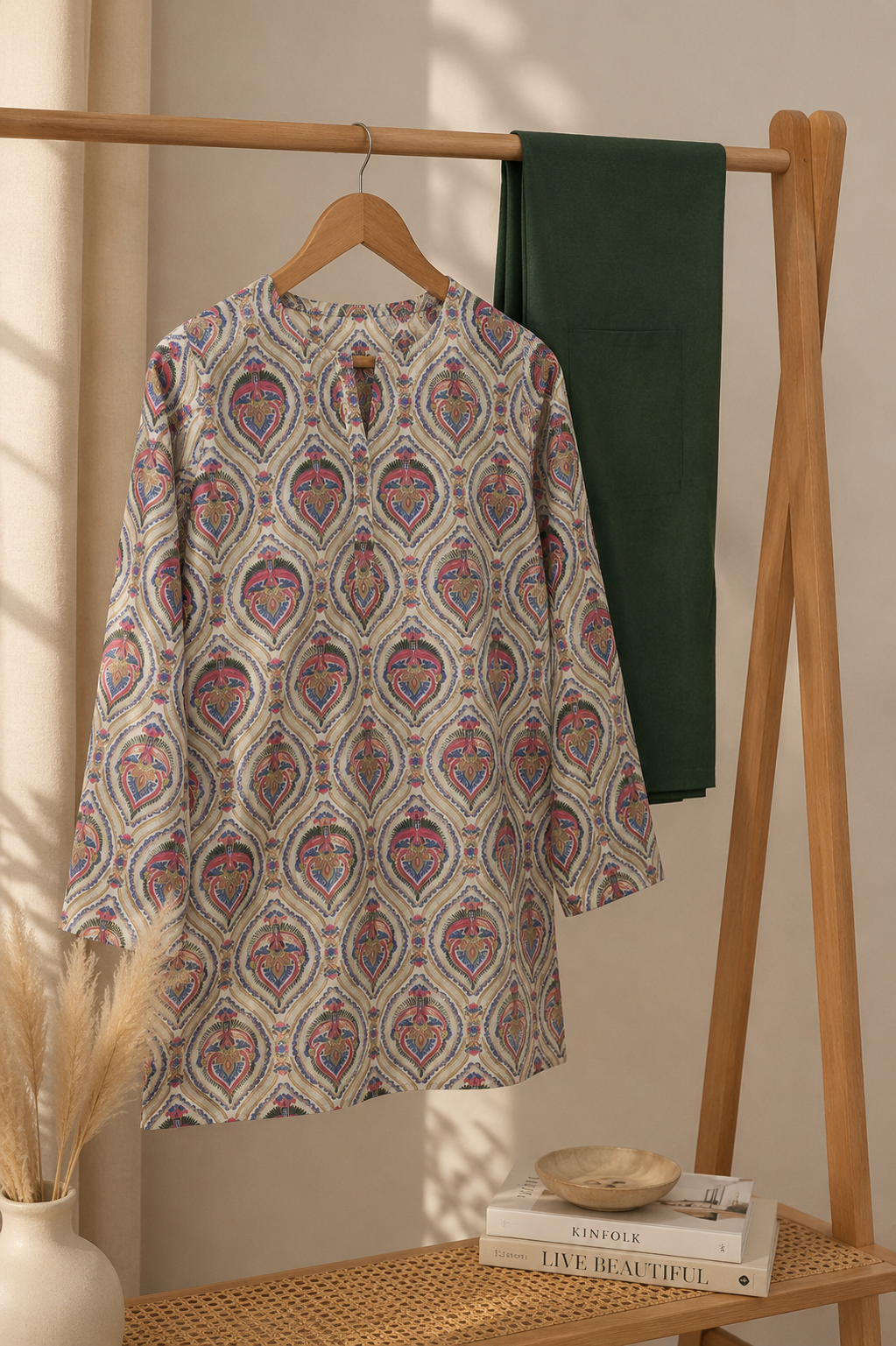 Casual Wear Printed 2 Piece Lawn Suit