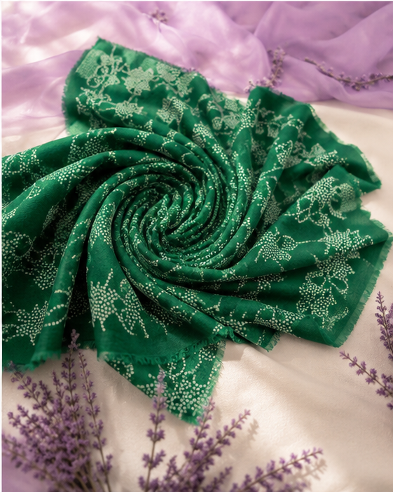 Emerald Green Printed Lawn 2-Piece Suit – Women's Summer Collection